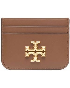 Tory Burch Eleanor カードケース - ブラウン