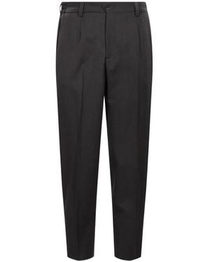 Briglia 1949 Portofino Pleated Trousers - Black