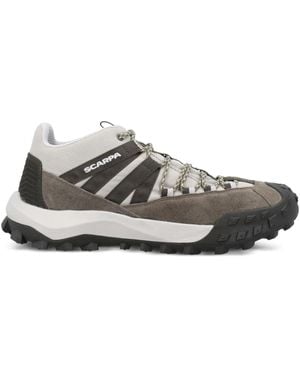 SCARPA Mesh-Panel Trekking Shoes - Gray