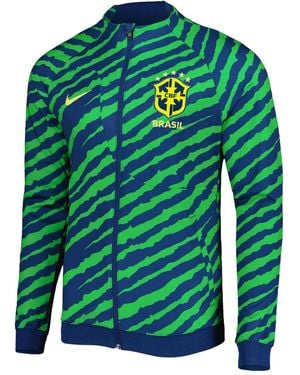 Nike Sudadera Brazil Academy Pro Anthem Fifa World Cup 22 - Verde