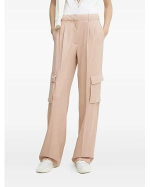 Guess Pleated Cargo Trousers - Natural