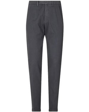 Briglia 1949 Portobello Mid-Rise Slim-Fit Pants - Gray