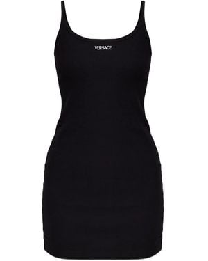 Versace Short Dresses - Black