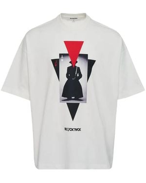 Black Jack Jewelry Ace Logo-Detail T-Shirt - White