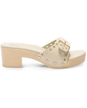 Scholl Pescura Ibiza Sandalen Aus Leder - Natur