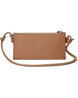 Loewe Logo-Print Cross Body Bag - Marrone