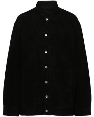 Rick Owens Sphinx Jumbo Worker Jacket - Black