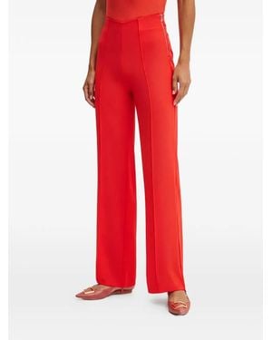 Morgan Zip-Fastening Trousers - Red