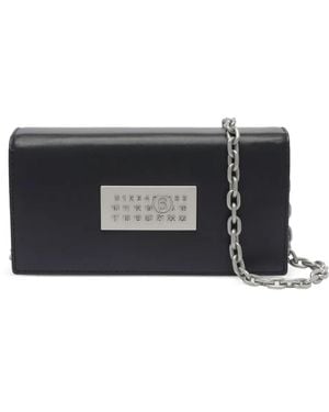 MM6 by Maison Martin Margiela Numeric チェーンウォレット - ブラック
