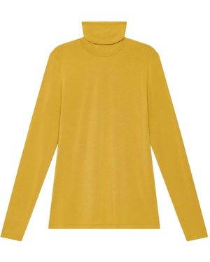 Maliparmi Roll-neck Long-sleeve Top - イエロー