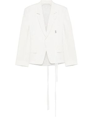 Ann Demeulemeester Susa ジャケット - ホワイト