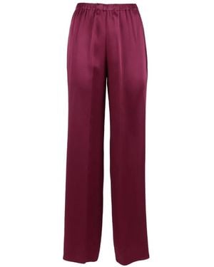 Antonelli Elasticated palazzo pants - Rot