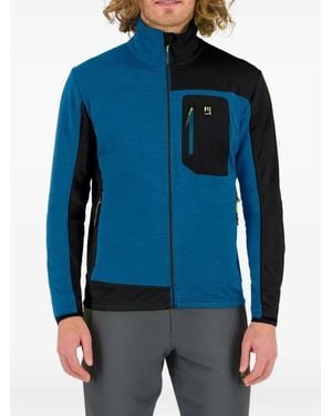 Karpos Cardigan À Empiècements - Blue