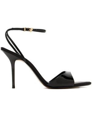 SCHUTZ SHOES Elodie Ankle-Strap Heeled Sandals - Black