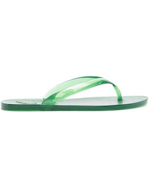 Ancient Greek Sandals Jelly Flip Flops - Green