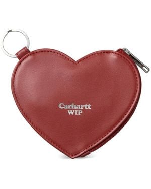 Carhartt Heart Keyring Cardholder - Red