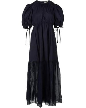 Ulla Johnson Collage Midi Dress - Blue
