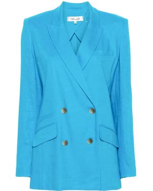 Diane von Furstenberg Blazer Doppiopetto - Blu