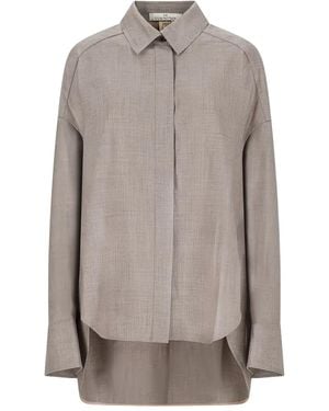DI STAVNITSER Heidi Long-Sleeved Shirt - Grey