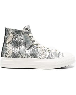 Converse Chuck Taylor All Star Snake-Effect Trainers - White