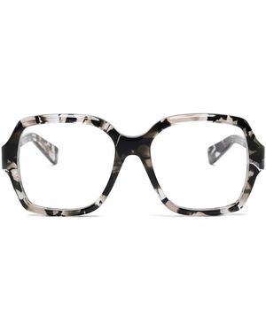 Chloé Square-Frame Glasses - Gray