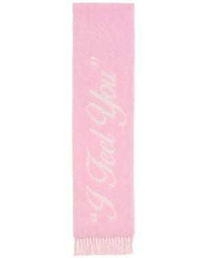 Acne Studios Fringed Scarf - Pink