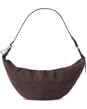 Lemaire Quiver Clip Bag - Brown