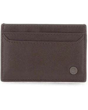 Gianni Chiarini Stud-Detail Leather Cardholder - Brown