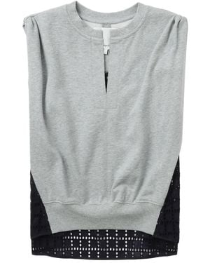 3.1 Phillip Lim Oberteil Aus Baumwolle - Grau