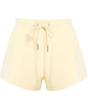 SER.O.YA Drawstring-Waist Cotton Shorts - Natural