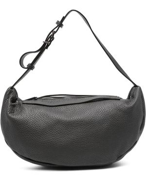 Hags Bolso satchel de piel - Negro