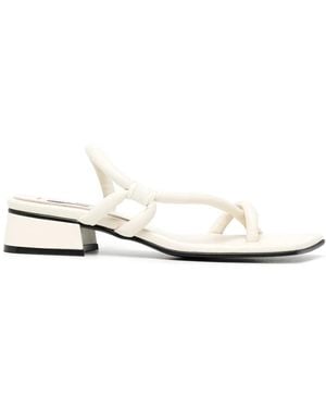 Reike Nen Noodle Open-Toe Sandals - White