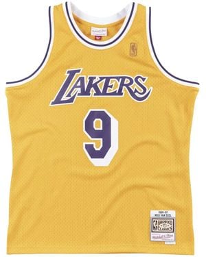 Mitchell & Ness X Nba La Lakers 1996 Nick Van Exel Swingman Tank Top - Yellow