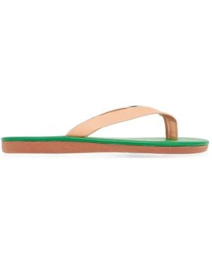 Ancient Greek Sandals Saionara Leather Sandals - Green