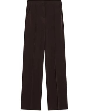 Max Mara Hose Mit Geradem Bein - Braun