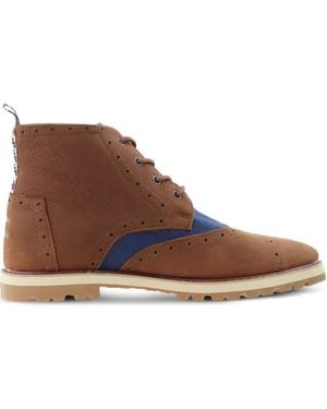 TOMS Brogue Leren Laarzen - Bruin