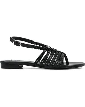 KARL LAGERFELD Alisso Ii Braided Sandals - White
