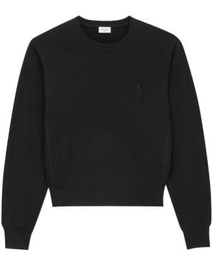 Saint Laurent Cassandre プルオーバー - ブラック