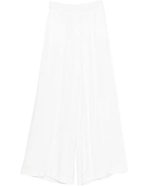 Nude Elasticated Pants - White
