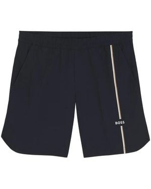 BOSS Active Tennis Shorts - Blue