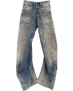 Acne Studios Vaqueros Con Efecto Degradado - Azul