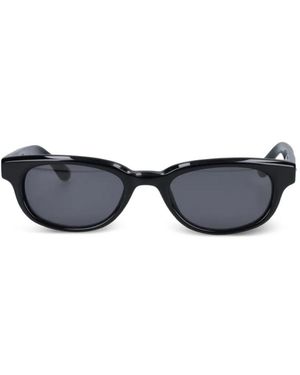 Chimi Lyra Oval-Frame Sunglasses - Black