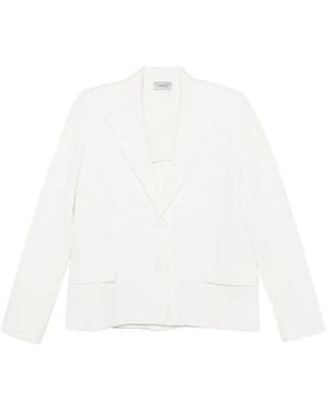 Mrz Knitted Blazer - White