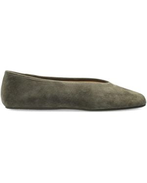 COACH Suede Ballet Flats - Green