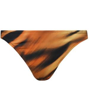 Skims X Roberto Cavalli Dipped Bkini Bottoms - Natural