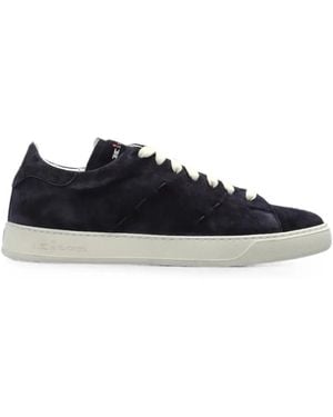 Kiton Sneakers Aus Wildleder - Schwarz