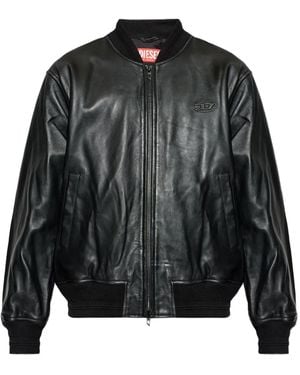 DIESEL Bomber Jackets - Black