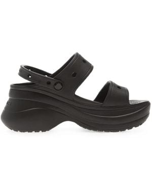 Crocs™ Sandali Classic Bae Con Plateau - Nero