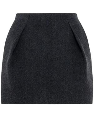 Tela Nina Pleated Mini Skirt - Black