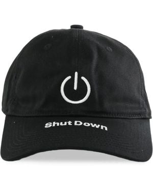 Vetements Cappello Da Baseball Con Ricamo - Nero